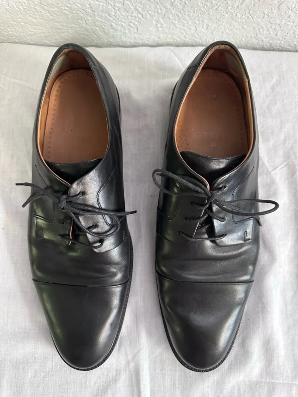 Cole Haan Warren Cap Toe Oxford‎ Black Leather Dress Shoes Men’s Size 11